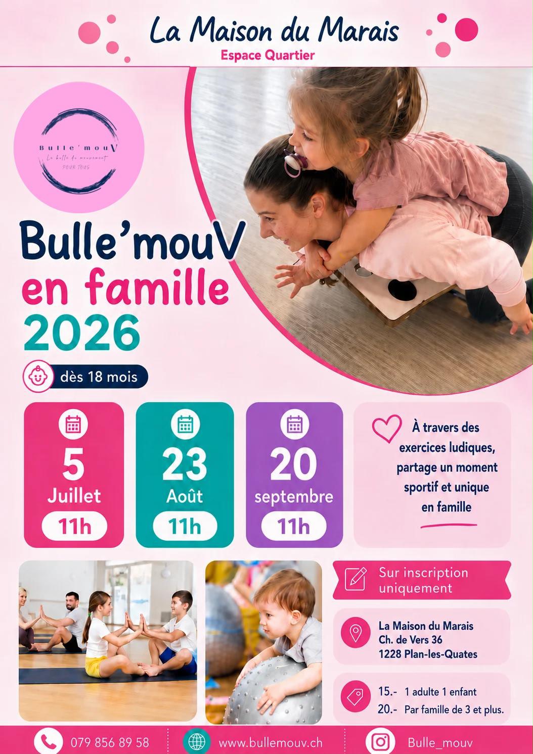 Flyer Bulle'mouV en famille 2026